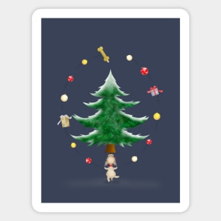 juggling christmas Sticker